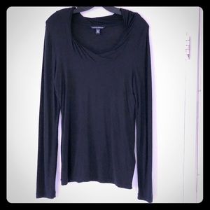 Banana Republic Stretch Jersey Long Sleeve Top